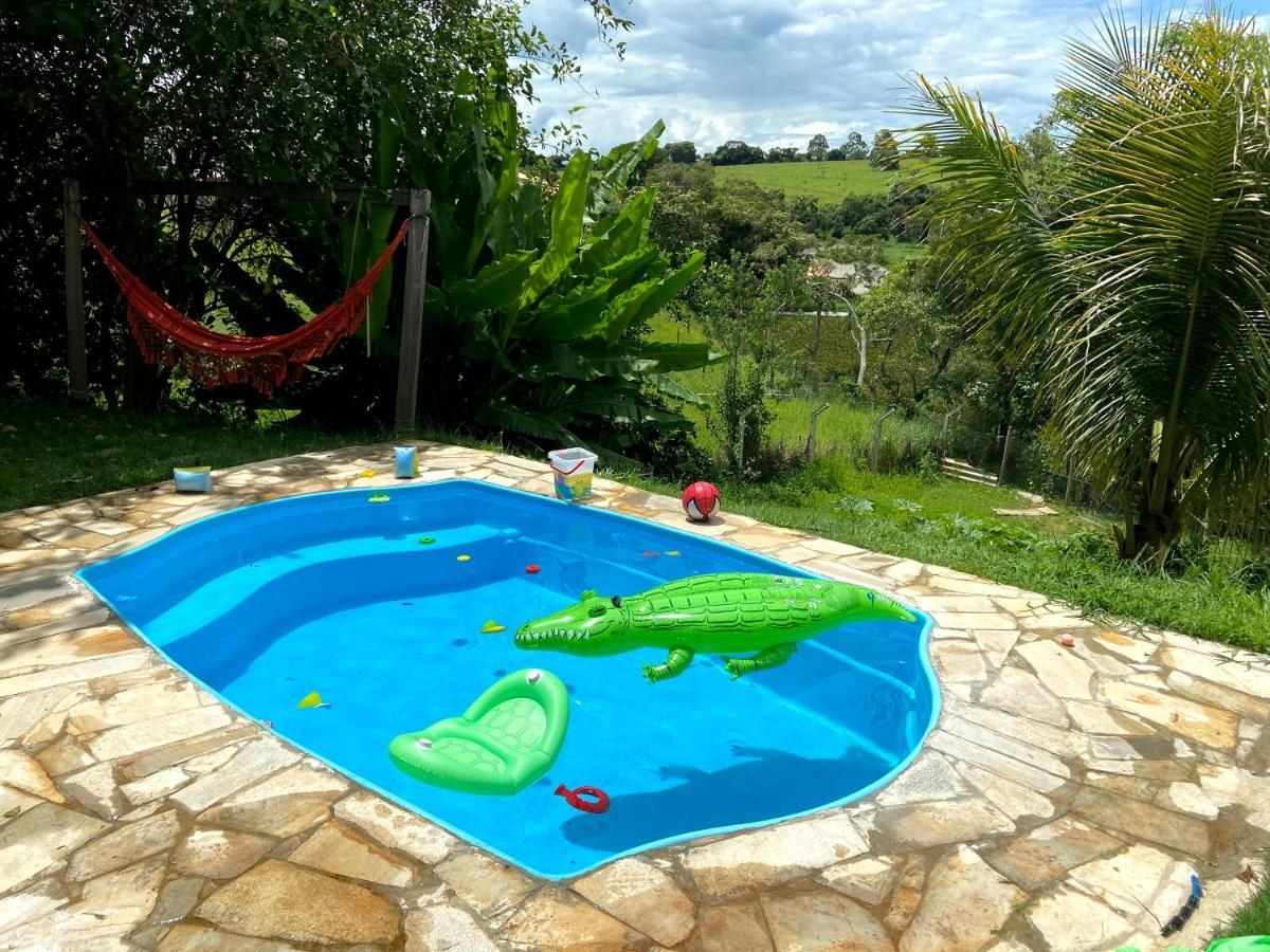 Casa Com Piscina Fundo Pra Represa E Ar Condicionado Casinhabrancadevaranda Ijaci Exteriér fotografie