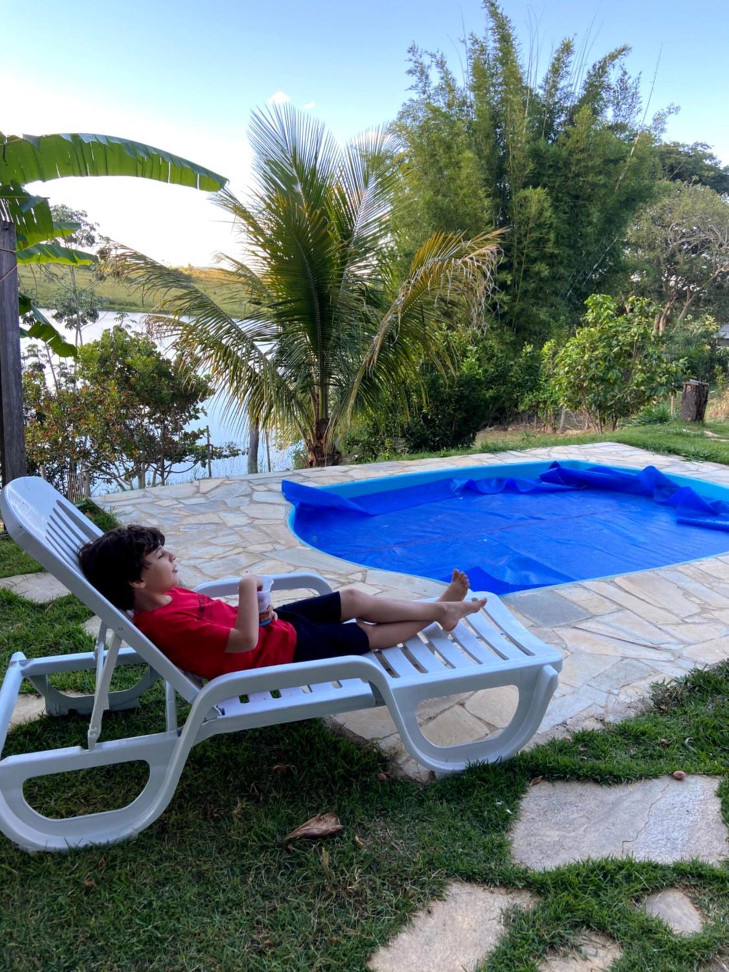 Casa Com Piscina Fundo Pra Represa E Ar Condicionado Casinhabrancadevaranda Ijaci Exteriér fotografie