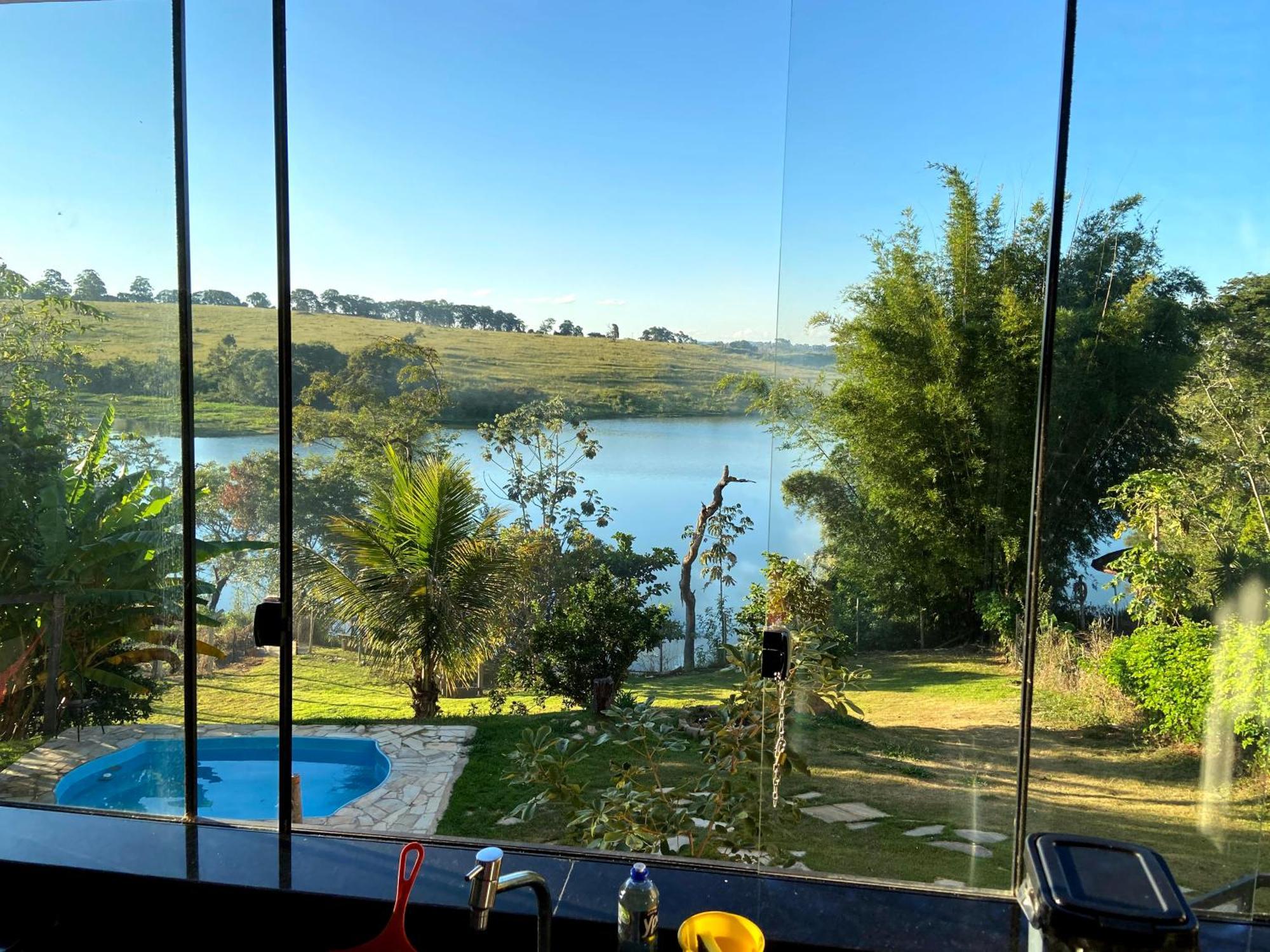 Casa Com Piscina Fundo Pra Represa E Ar Condicionado Casinhabrancadevaranda Ijaci Exteriér fotografie