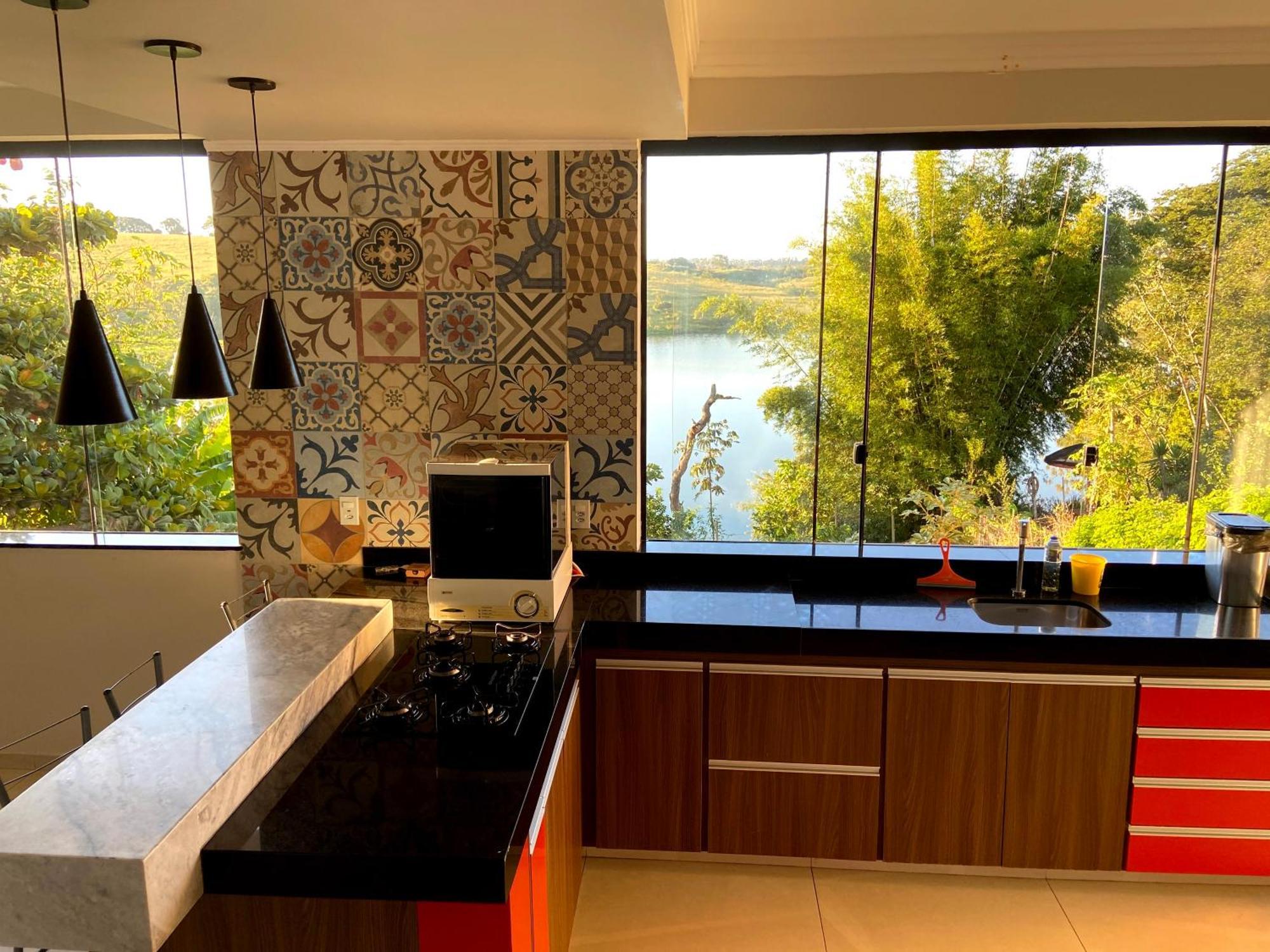 Casa Com Piscina Fundo Pra Represa E Ar Condicionado Casinhabrancadevaranda Ijaci Exteriér fotografie