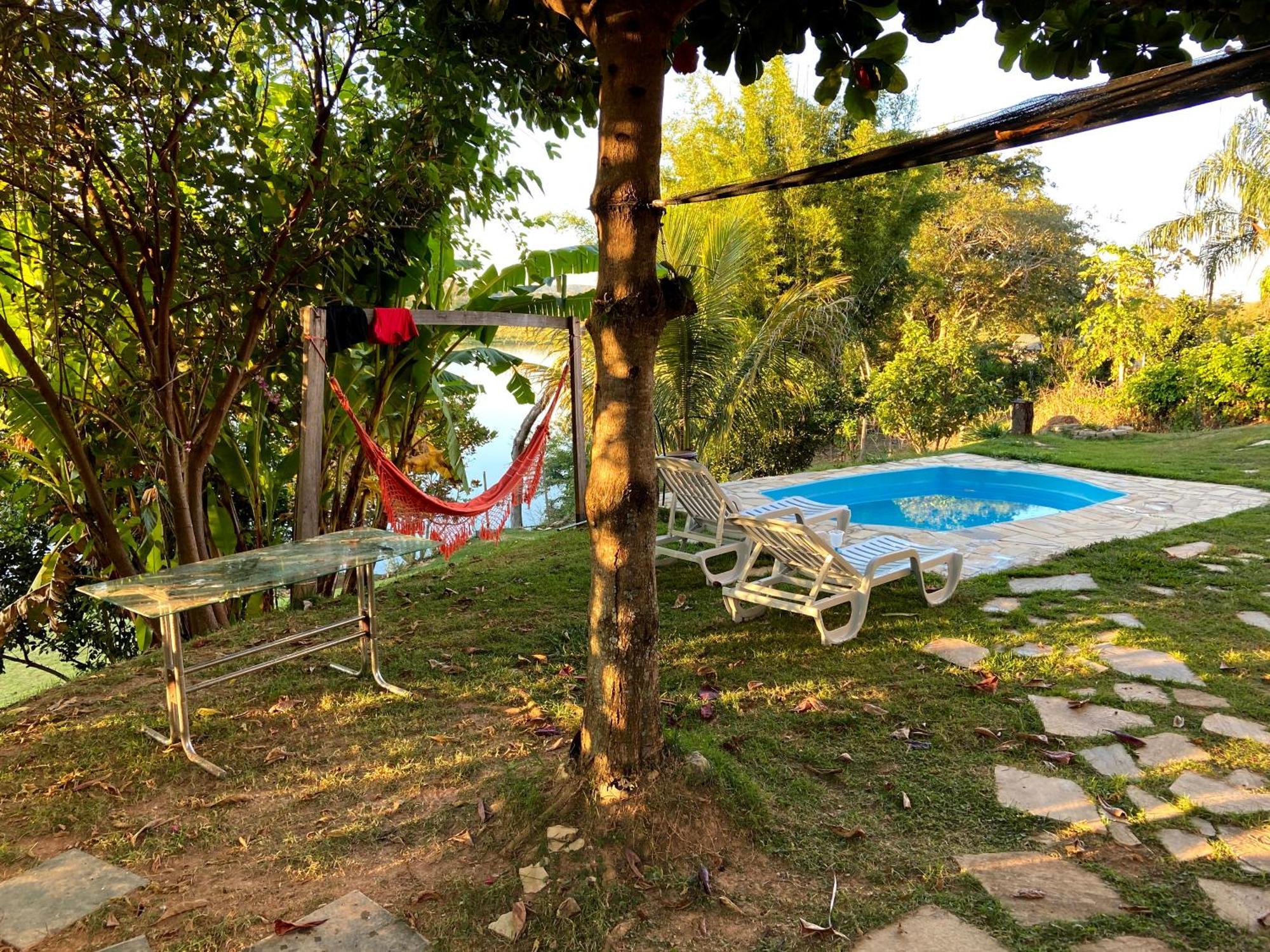 Casa Com Piscina Fundo Pra Represa E Ar Condicionado Casinhabrancadevaranda Ijaci Exteriér fotografie