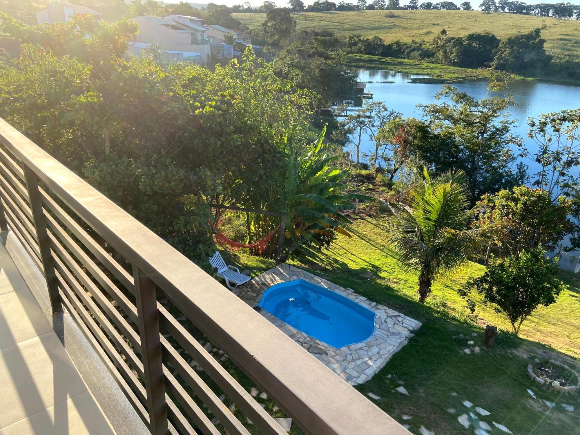 Casa Com Piscina Fundo Pra Represa E Ar Condicionado Casinhabrancadevaranda Ijaci Exteriér fotografie
